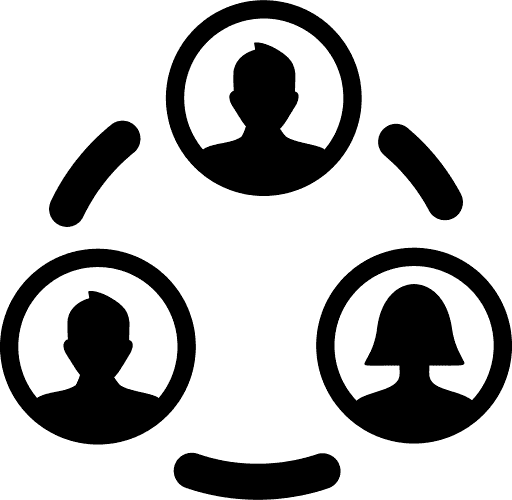A graphic of a group of people.